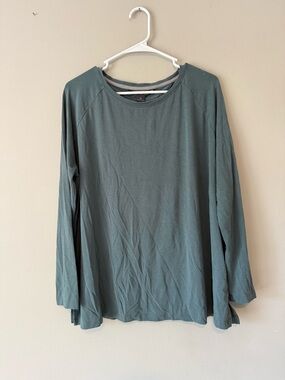 Free Fly Long Sleeve Scoop Neck Top